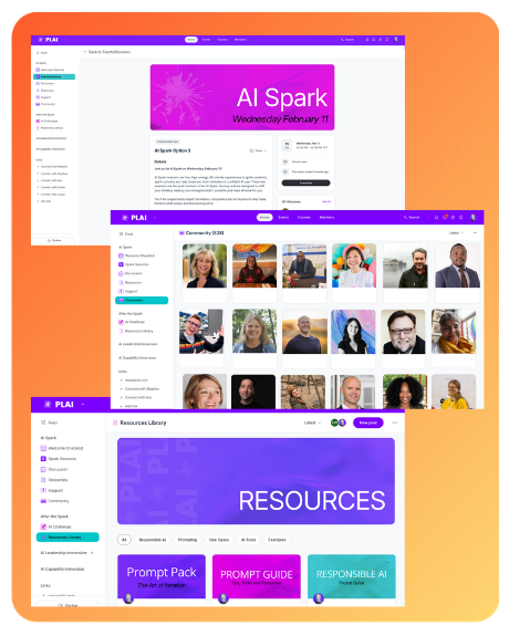 The PLAIground community and resources platform preview